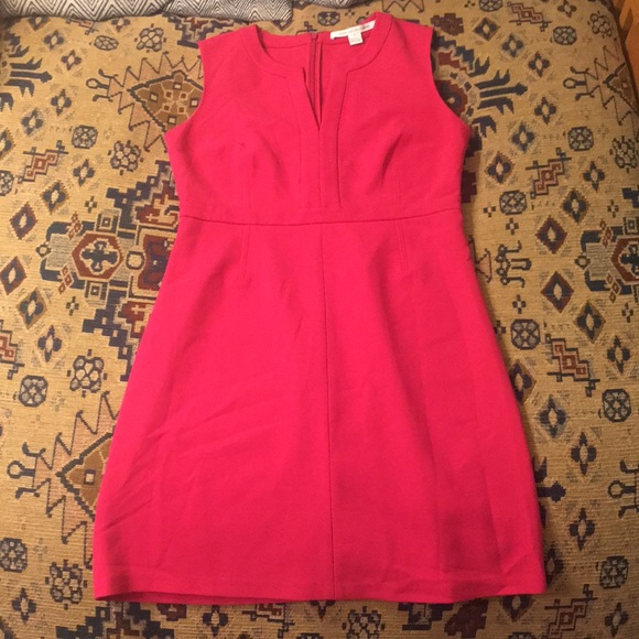 Diane von Furstenberg pink sleeveless dress - Picture 1 of 10